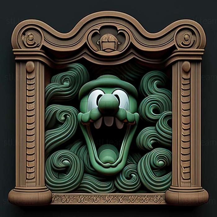 3D модель Гра Luigis Mansion 2 (STL)